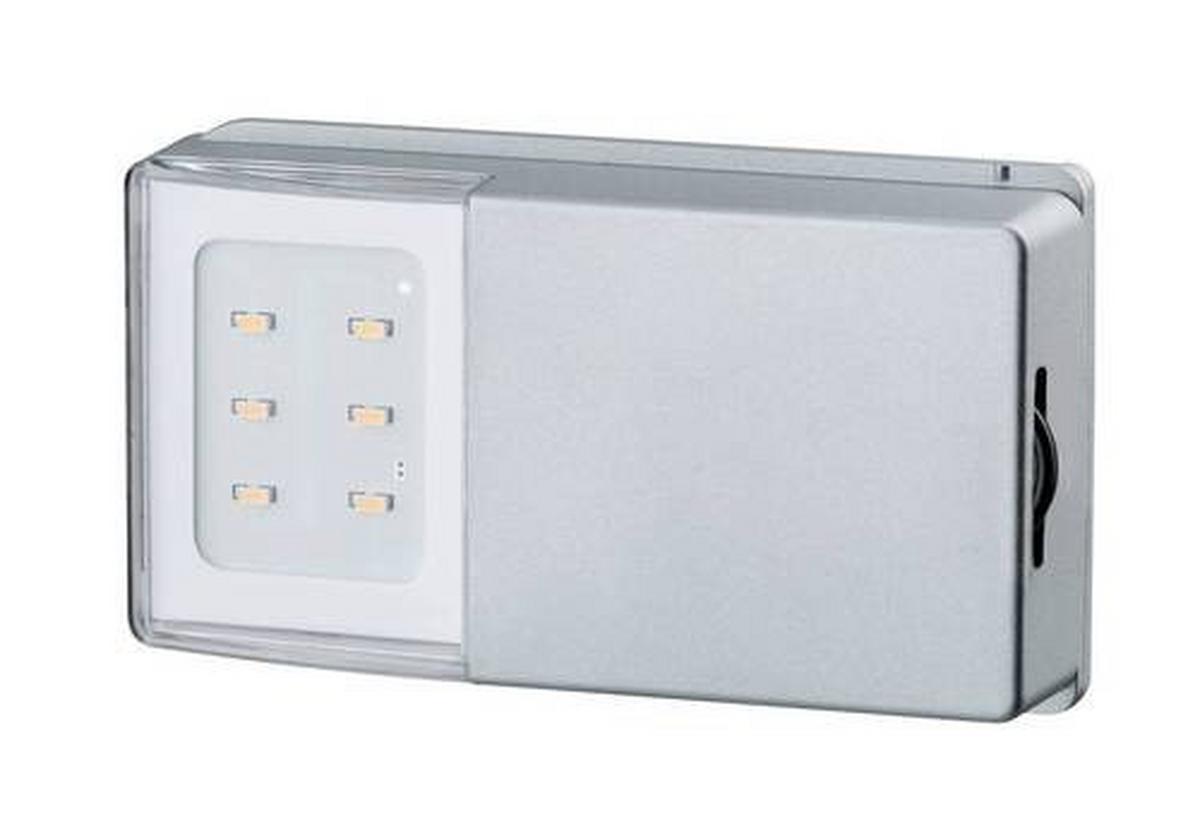 Strahler SnapLED in Silberfarben max. 0,33 Watt - Basics, Kunststoff (5,3/2,2cm) - Paulmann