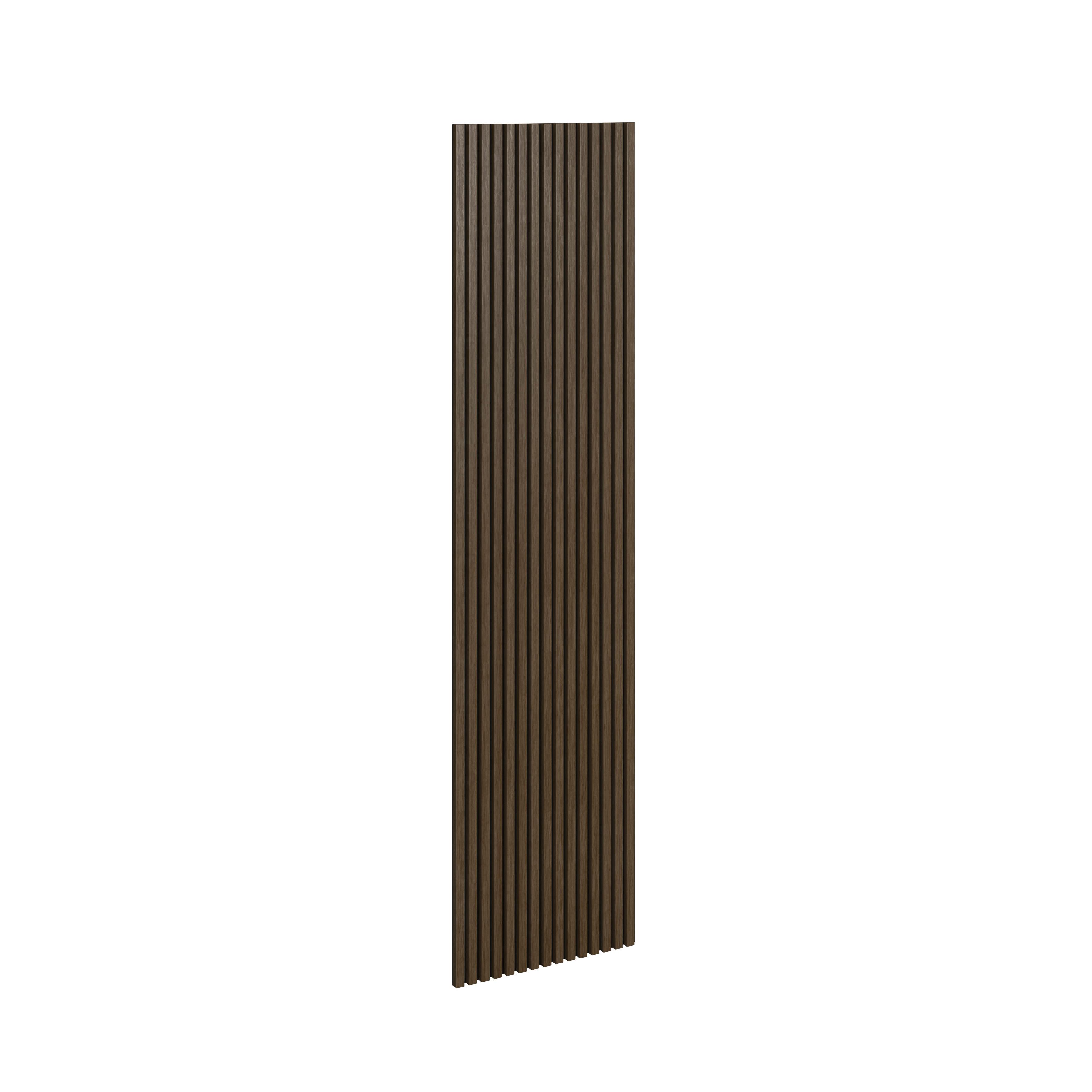 Akustikpaneel Rico Walnuss/Mokka - Braun, MODERN, Holz/Holzwerkstoff (60/240/2,1cm)