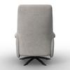 RELAXFÅTÖLJ ALICE - ljusgrå/svart, Modern, metall/trä (76/110/94cm) - Bessagi Home