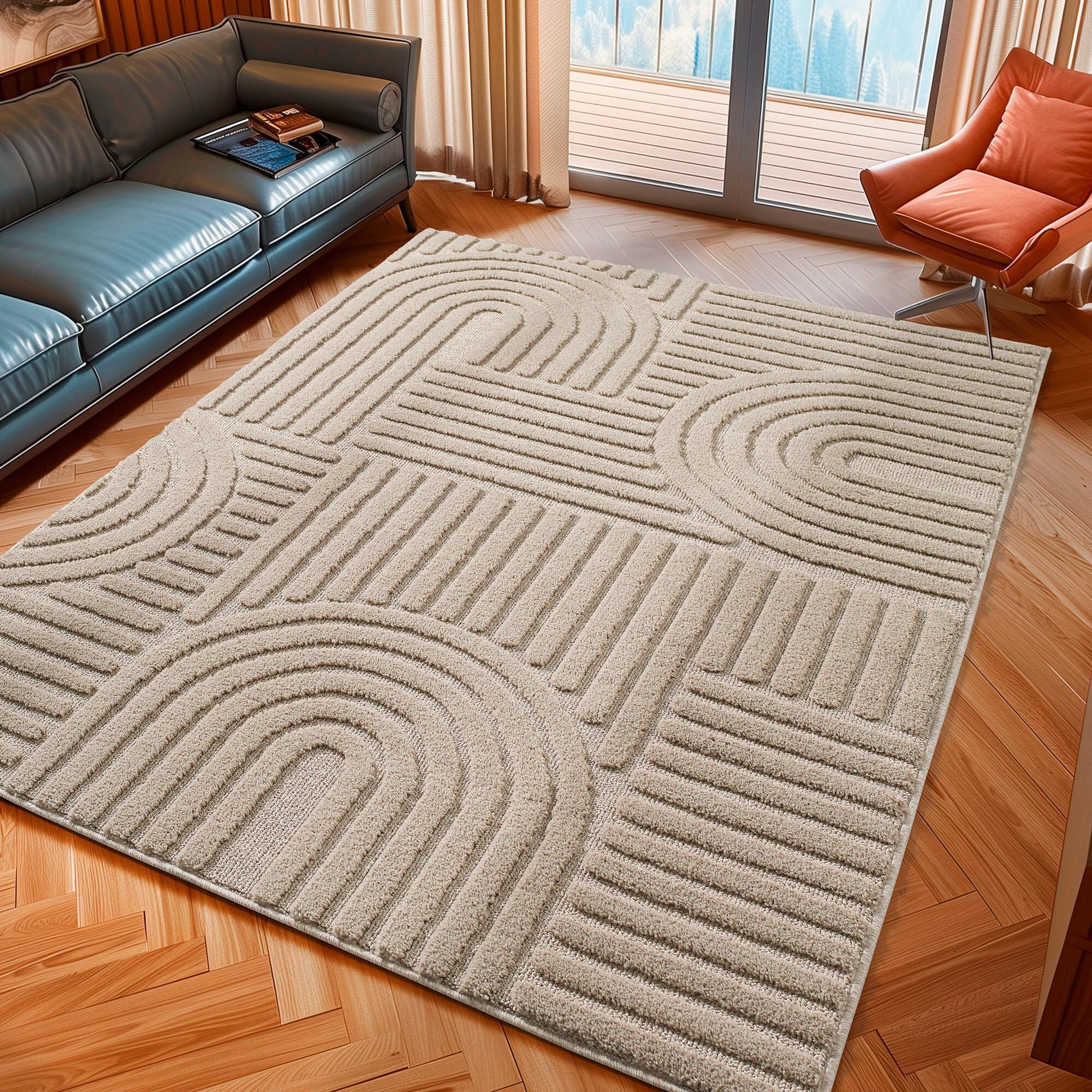 Läufer Art Beige ca. 80x250cm - Beige, Basics, Textil (80/250cm) - Novel