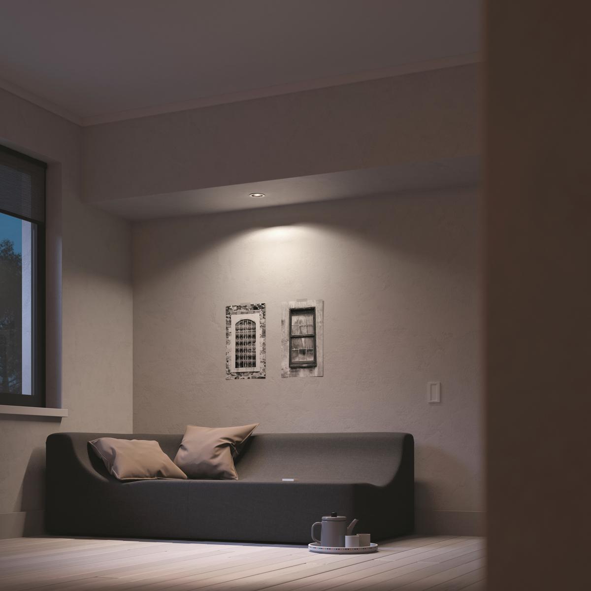 GŁOWICA LED 33854800 HUE MILLISKIN - kolor srebrny, Basics, tworzywo sztuczne (9/10/9cm) - Philips HUE