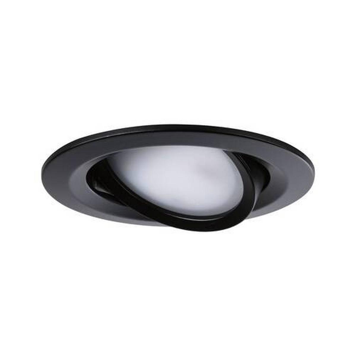 Deckenleuchte Nova max. 6,5 Watt, 3-teilig - Schwarz, Basics, Metall (8,4cm) - Paulmann