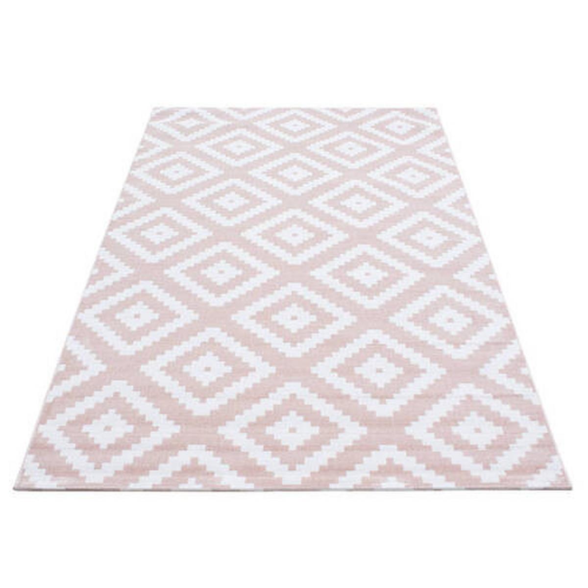 Webteppich Plus Pink ca. 280x370cm - Pink, Basics, Textil (280/370cm) - Novel
