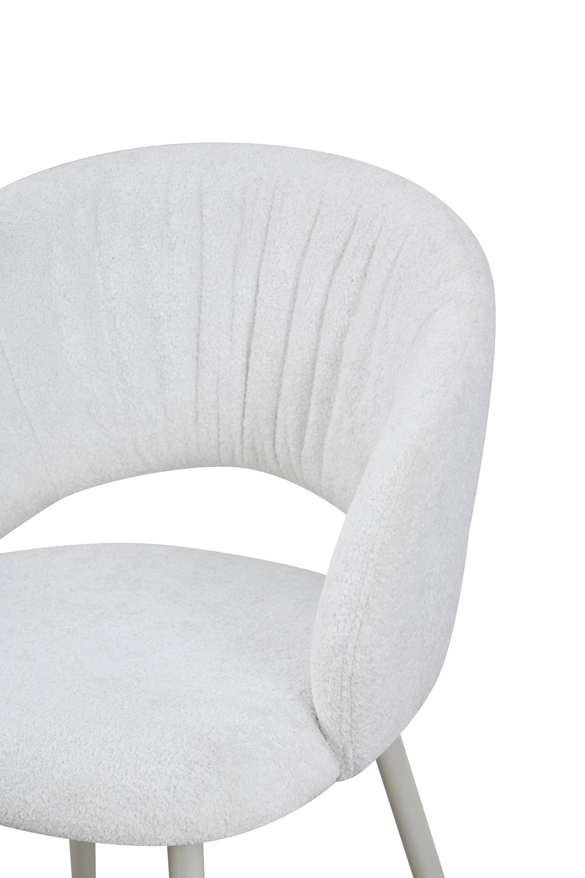 Armlehnstuhl Bente Beige ca. 58x78x57cm - Beige, Design, Holz/Textil (58/78/57cm) - Mömax