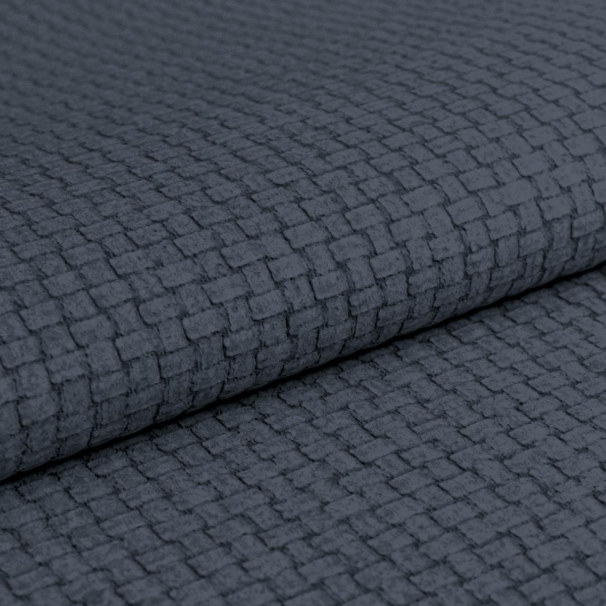 Kutna Garnitura Malaga - plava/crna, Konvencionalno, tekstil/drvo (286/203cm) - Ondega