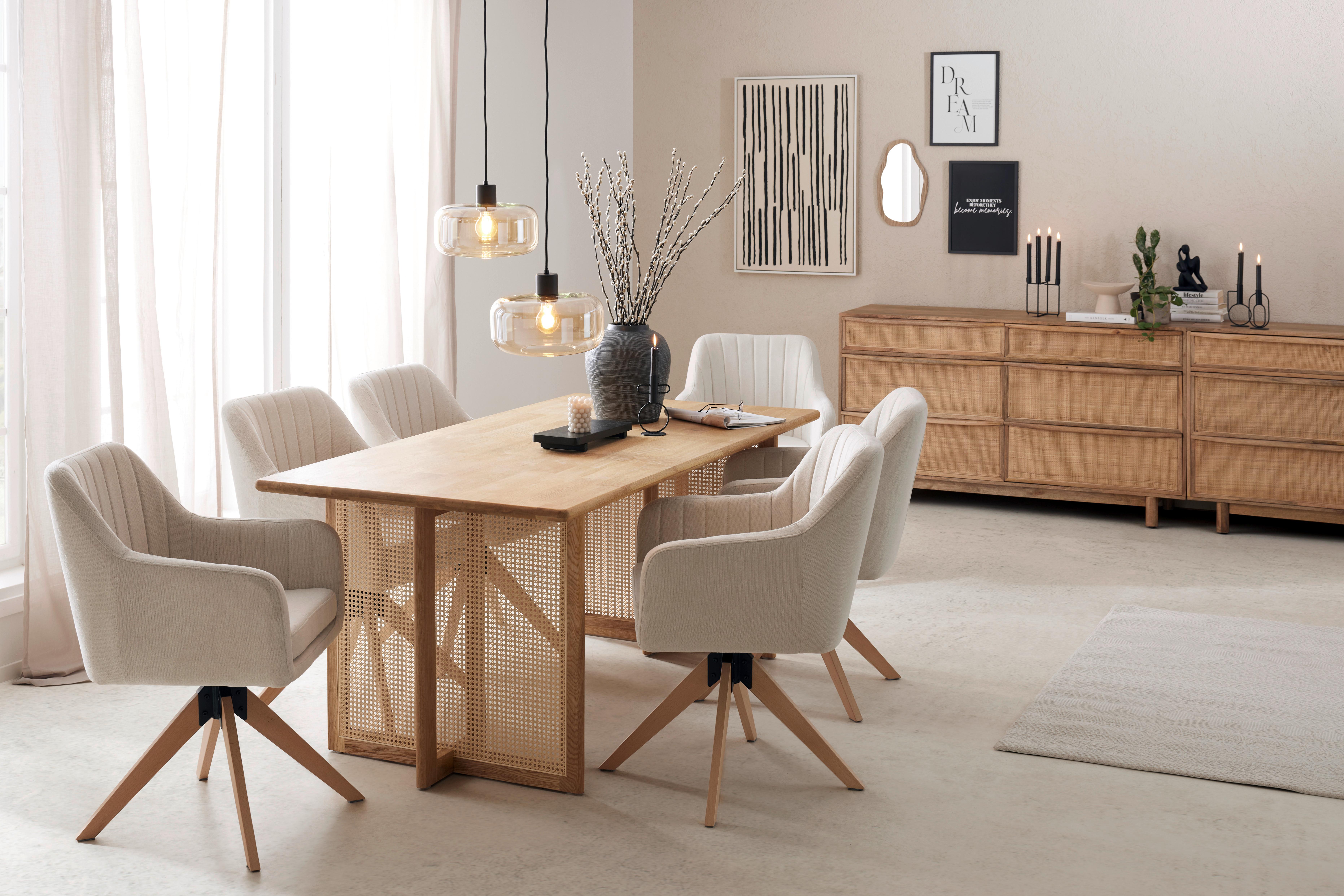 GARDINLÄNGD BIO-LUISE 2 STK. - beige, Natur, textil (140/255-267cm) - ecoTree