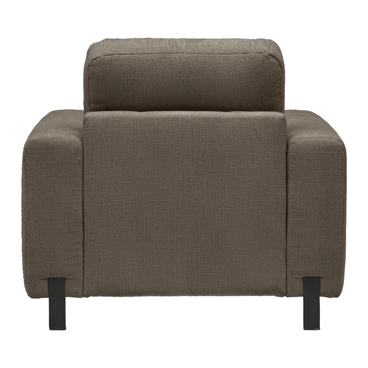 Sessel Piega Braun - Schwarz/Braun, MODERN, Textil/Metall (99/66-87/96cm) - Mömax