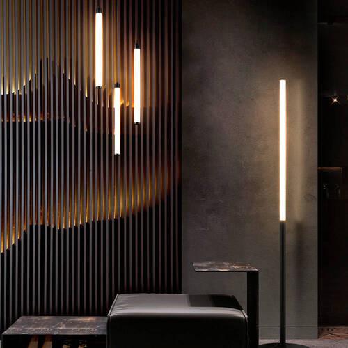 STEHLEUCHTE RAY - Schwarz, Trend, Metall (26/130cm) - MAYTONI
