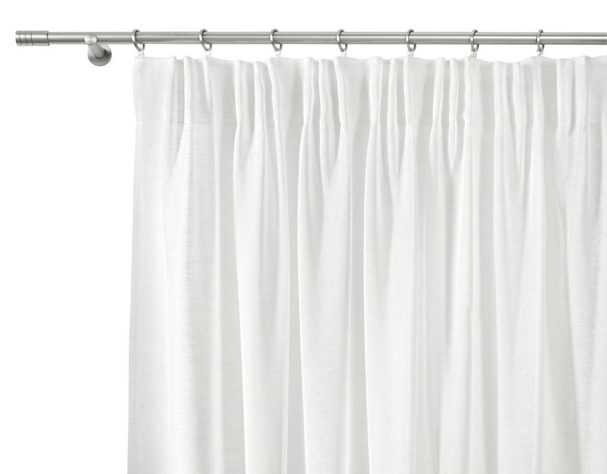 Set galerie perdea 120-210 cm Rillcube - culoare inox, metal (120-210cm) - Premium Living