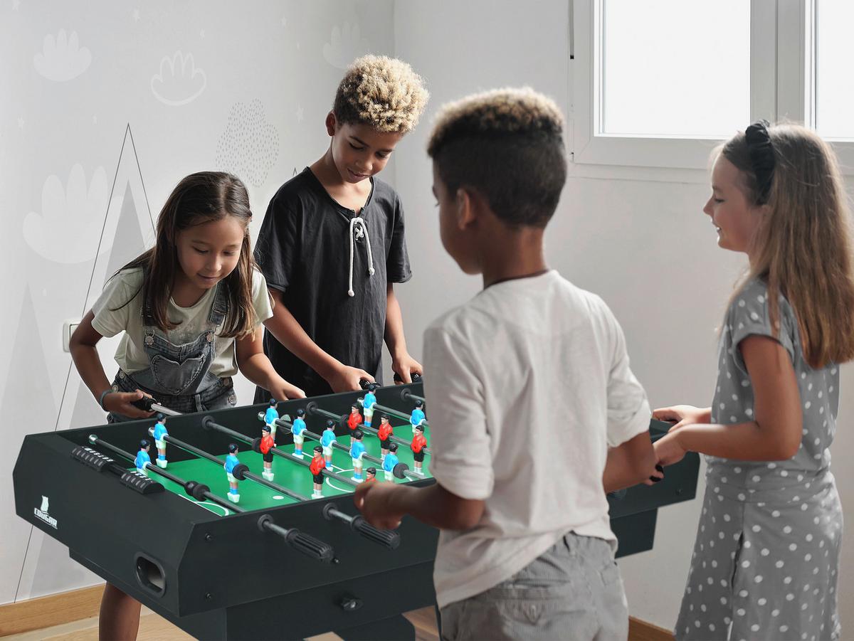 Multispieltisch Schwarz - Schwarz, KONVENTIONELL, Holz (61/81/119,00cm) - Ambia Garden