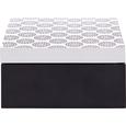 Box mit Deckel Pattern - Schwarz/Weiß, LIFESTYLE, Holz (12/12/6cm) - Mömax modern living