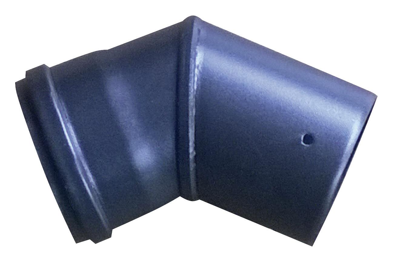 Ofenrohr 3028 aus Stahl Ø ca. 8cm - Schwarz, MODERN, Metall (8cm)