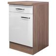 Kuhinjska Spodnja Omarica Venezia Valero - bela/hrast, Moderno, kovina/leseni material (50/86/60cm) Kuhinjska Spodnja Omarica Venezia Valero - bela/hrast, Moderno, kovina/leseni material (50/86/60cm)
