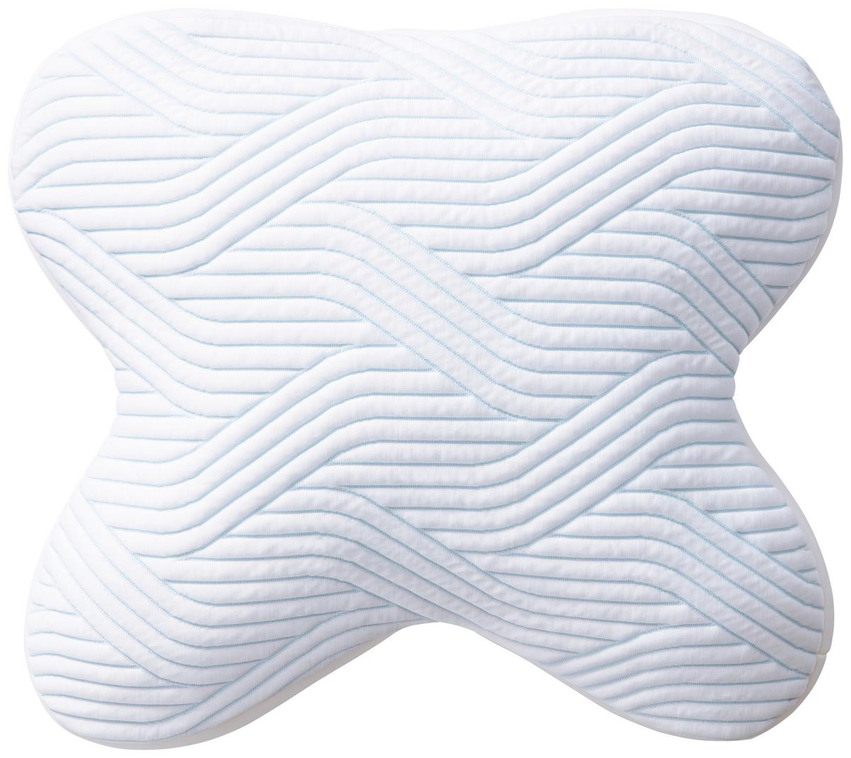 PODUSZKA POD KARK ALL-AROUND - kolor naturalny/biały, Basics, tkanina (60/50cm) - Tempur