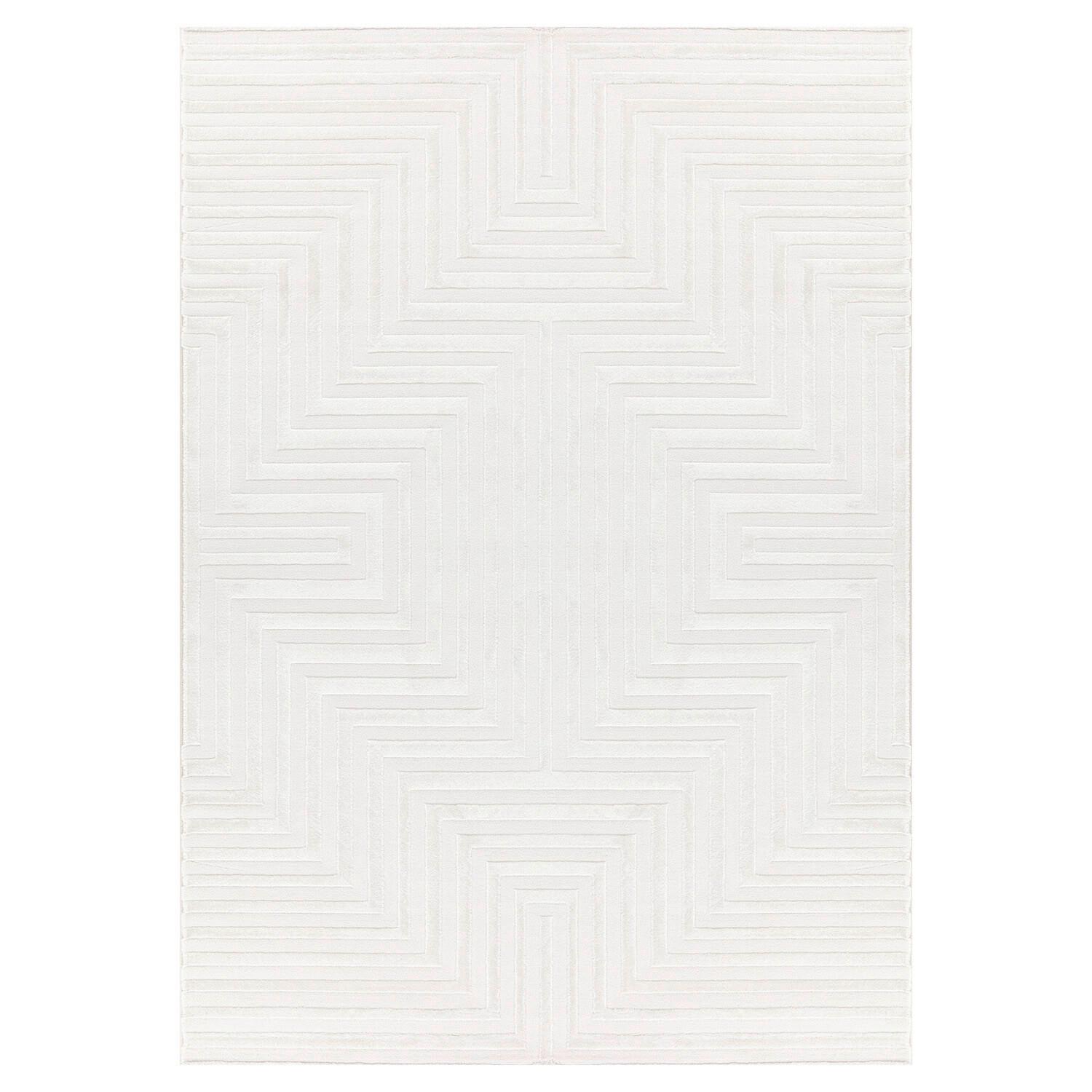 Tkana Preproga Sahara, Krem Barva, 280x370cm - krem barve, Design, tekstil (280/370cm) - Novel