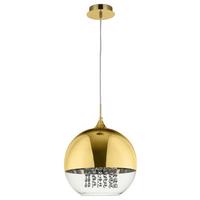 Pendelleuchte Fermi Goldfarben max. 60 Watt - Goldfarben, Basics, Glas/Metall (30/28/30cm) - MAYTONI