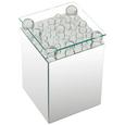 Blumensäule Crystal in Silberfarben - Klar/Silberfarben, MODERN, Glas/Holzwerkstoff (30/45/30cm) - Modern Living Blumensäule Crystal in Silberfarben - Klar/Silberfarben, MODERN, Glas/Holzwerkstoff (30/45/30cm) - Modern Living