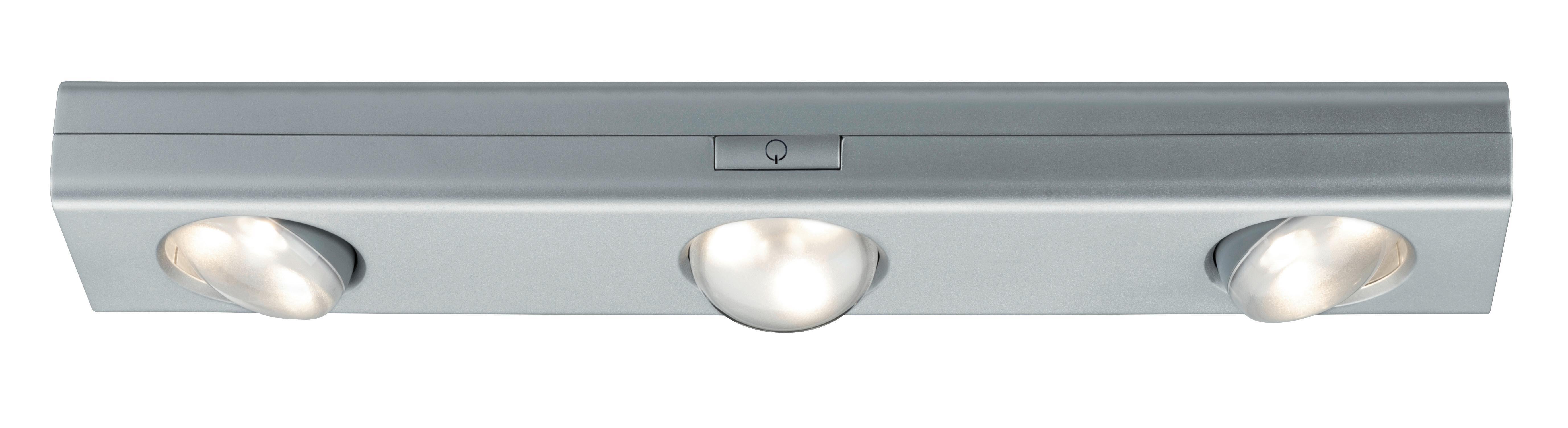 Unterbauleuchte Jiggle in Chromfarben max. 0,18 Watt - Chromfarben, KONVENTIONELL, Kunststoff (6,0/30/3,5cm) - Paulmann