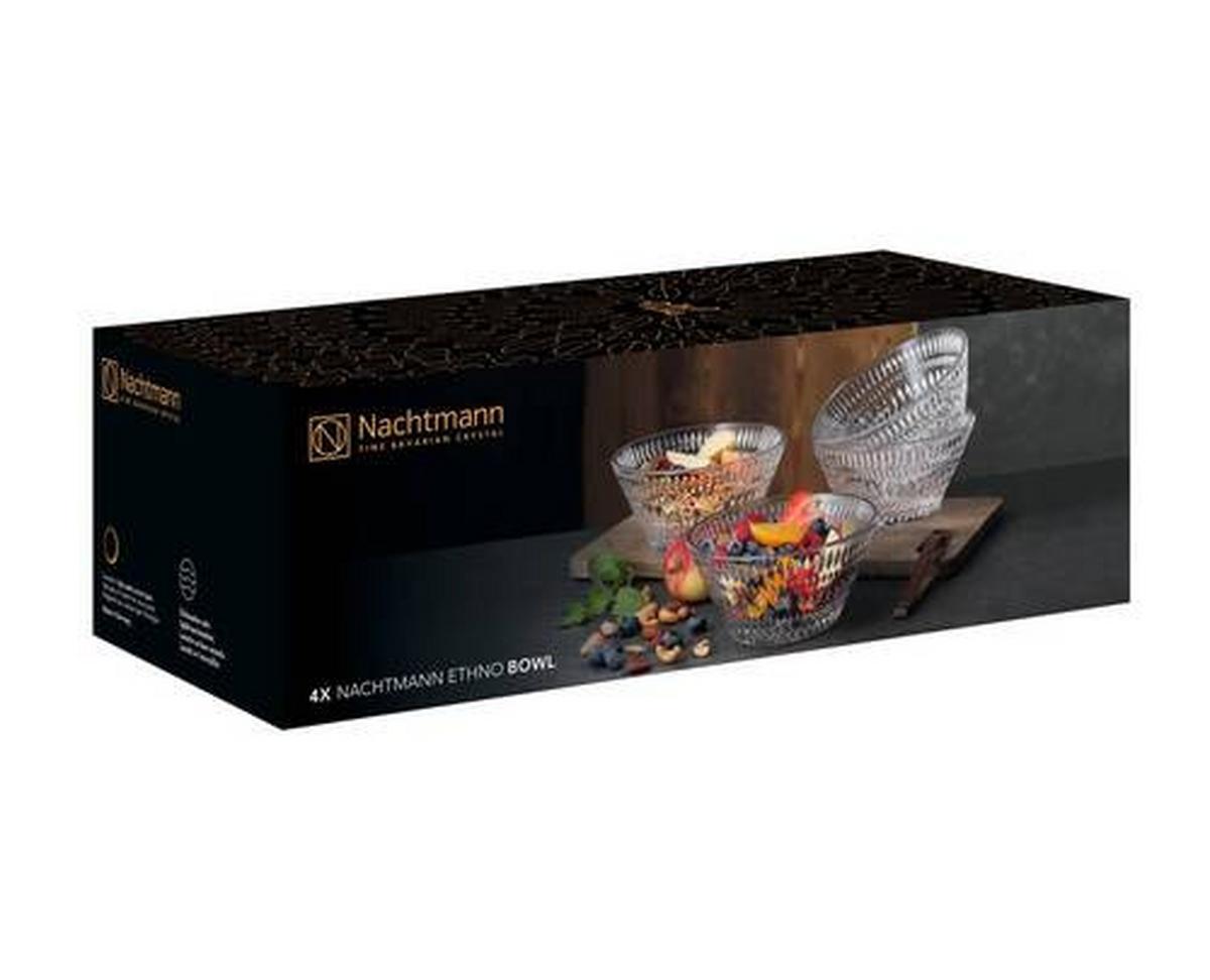 ZESTAW MISECZEK DO SERWOWANIA 104894 - Basics, szkło (16,5/7,7/16,5cm) - Nachtmann