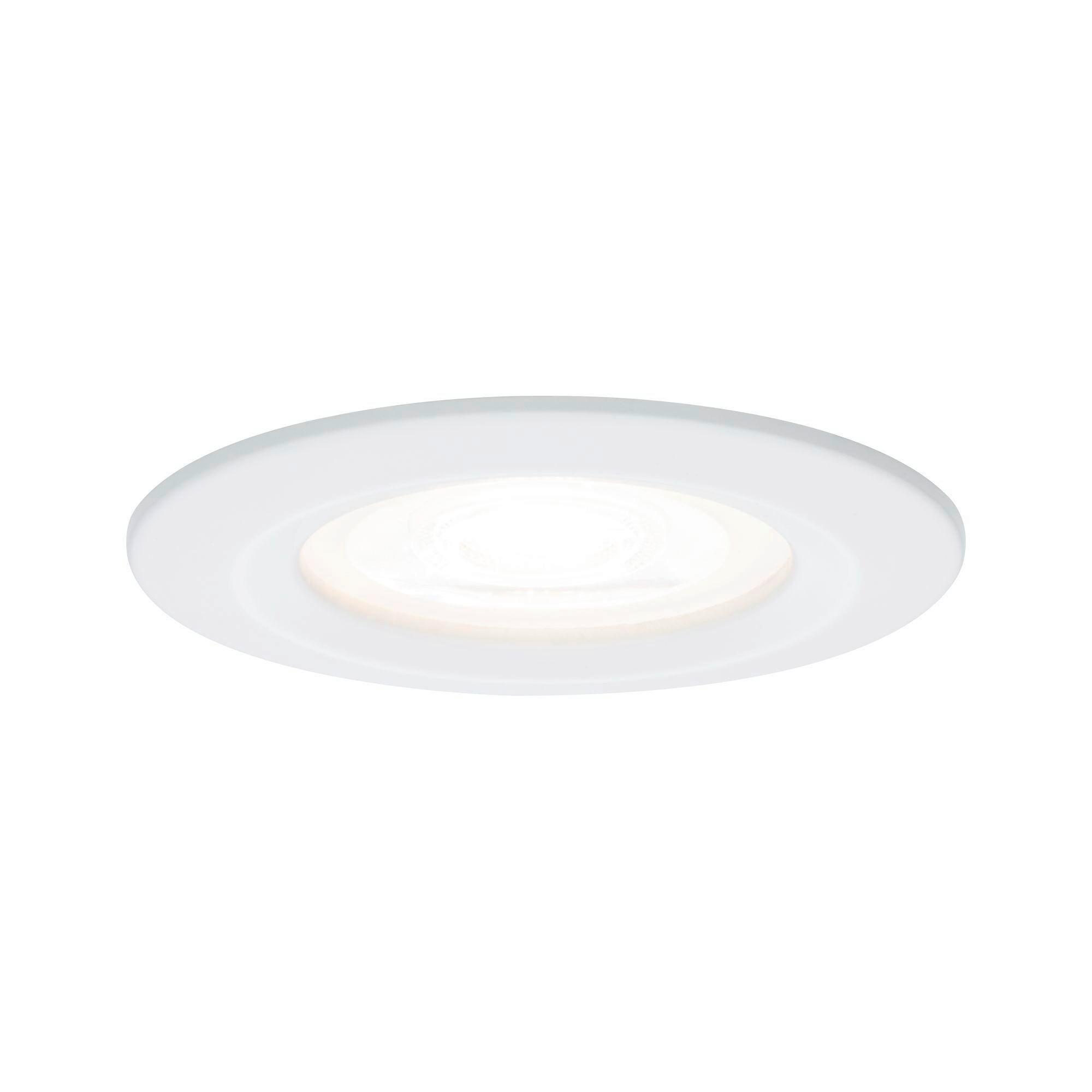 Deckenleuchte Nova in Weiß max. 6,5 Watt - Weiß, Basics, Metall (7,8cm) - Paulmann