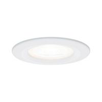 Deckenleuchte Nova in Weiß/Alufarben max. 6,5 W - Alufarben/Weiß, Basics, Metall (7,8cm) - Paulmann