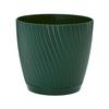 Übertopf Mira Complete ECO 13 Grün - Grün, KONVENTIONELL, Kunststoff (12,8/11,8cm) - Mömax