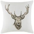 Díszpárna Witti - krém, modern, textil (45/45cm) - MÖMAX modern living