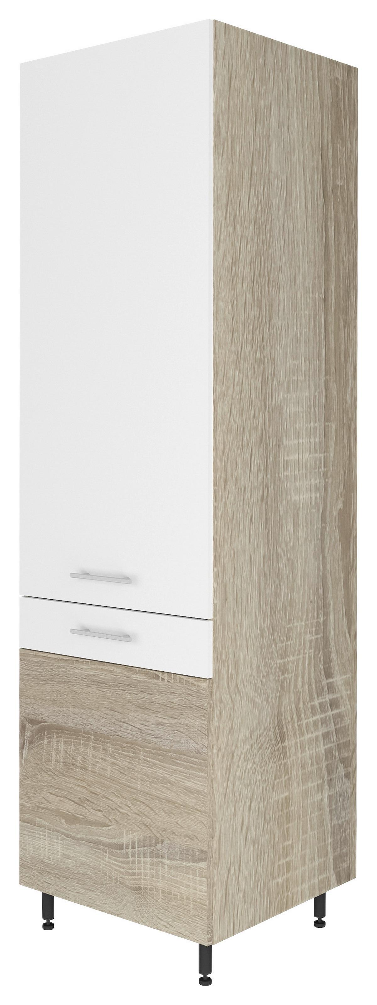 CORP APARATE ÎNCORPORABILE CORINA - stejar Sonoma/gri, Modern, plastic/metal (60/215/58cm)