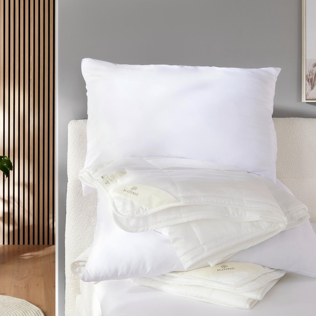 Kopfkissen Zilly in Weiß ca. 80x80cm - Weiß, Textil (80/80cm) - Nadana