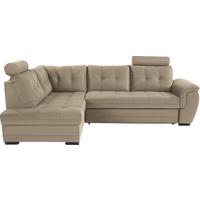Canapea modulară Falco - maro deschis, Konventionell, textil (183/251cm) - Ondega