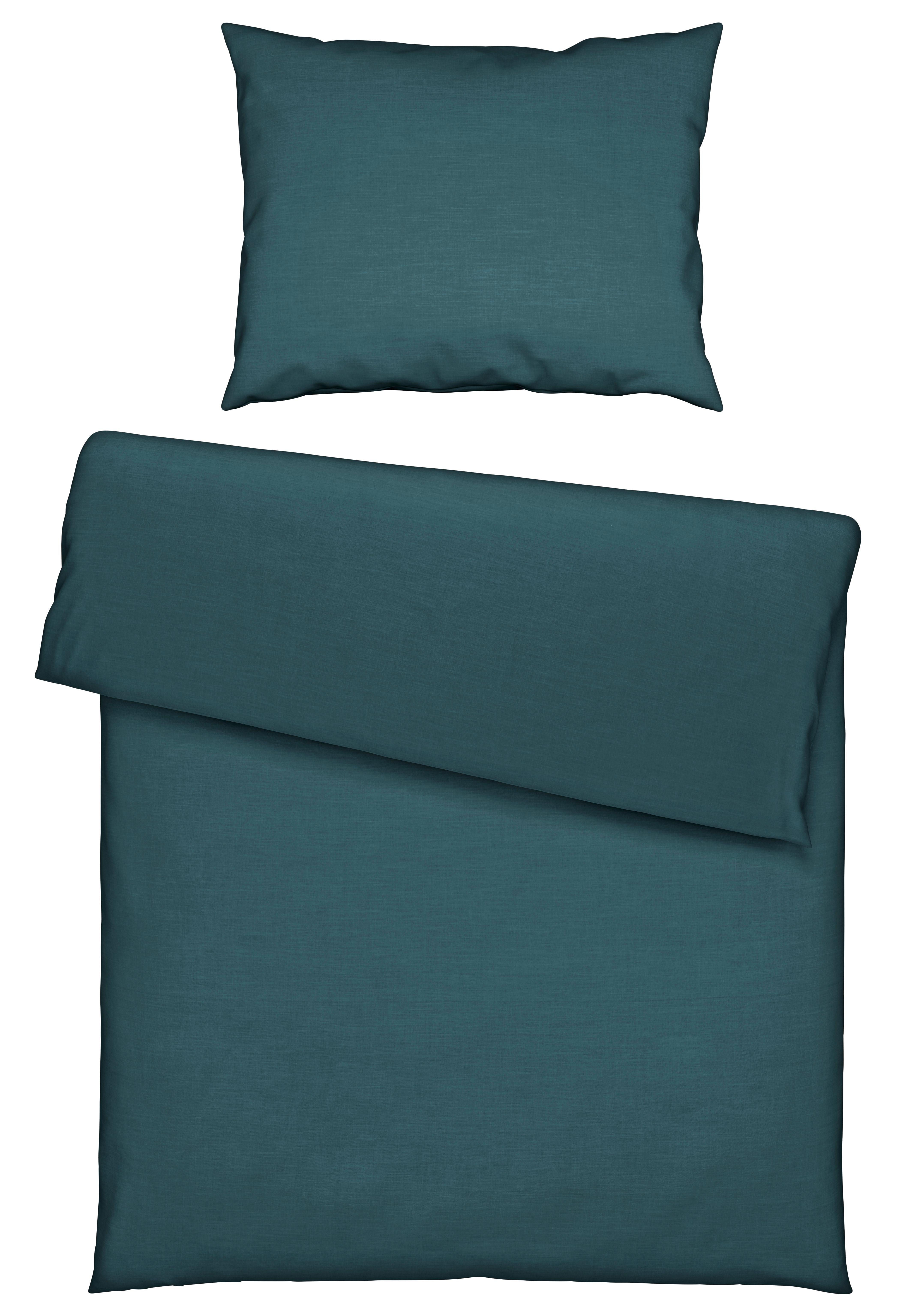 Bettwäsche Ilvy Grau ca. 140x200cm - Grau, MODERN, Textil (140/200cm) - Modern Living