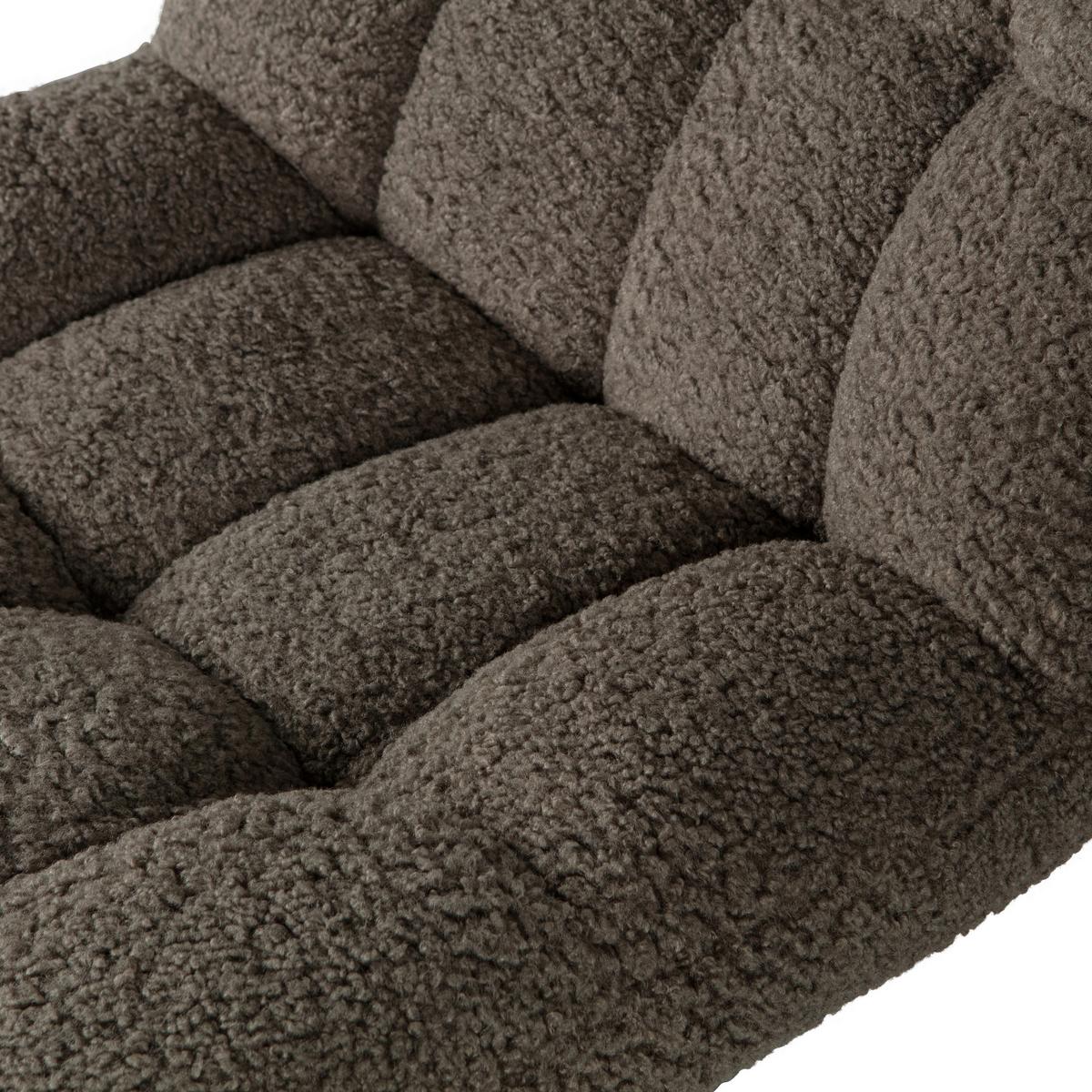 Sessel Job Dunkelgrün B: 70 cm - Dunkelgrün/Schwarz, Design, Textil/Metall (70/101/85cm) - Livetastic