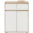 Komoda Pluto - bela/hrast sonoma, Moderno, leseni material (80/103/48cm) - Mömax modern living Komoda Pluto - bela/hrast sonoma, Moderno, leseni material (80/103/48cm) - Mömax modern living