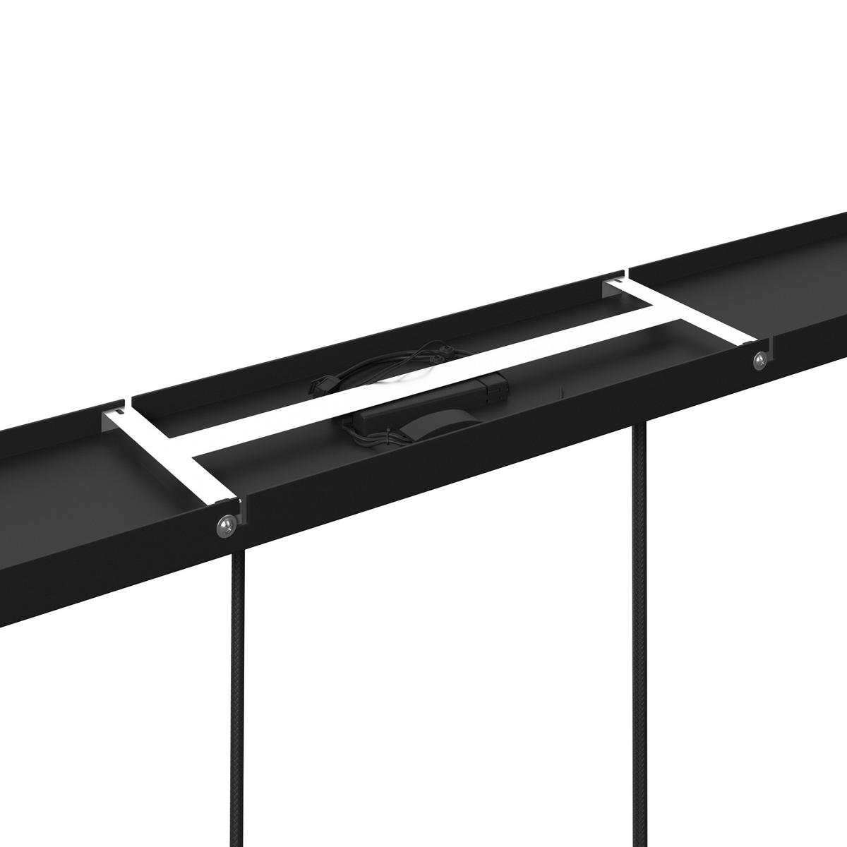 LAMPA WISZĄCA 70147A41 PARIS - kolor piaskowy, Basics, metal (90/12,5/150cm) - Brilliant