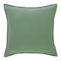 Zierkissen Nathi Dunkelgrün ca. 45x45cm - Dunkelgrün, KONVENTIONELL, Textil (45/45cm) - Mömax