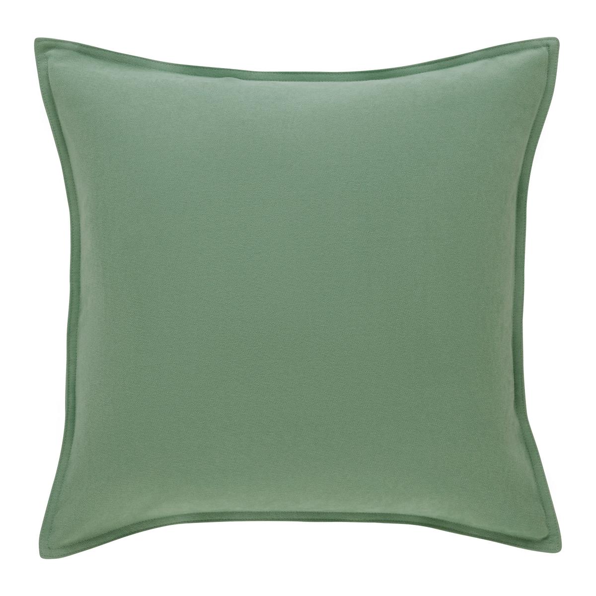 Zierkissen Nathi Dunkelgrün ca. 45x45cm - Dunkelgrün, KONVENTIONELL, Textil (45/45cm) - Mömax