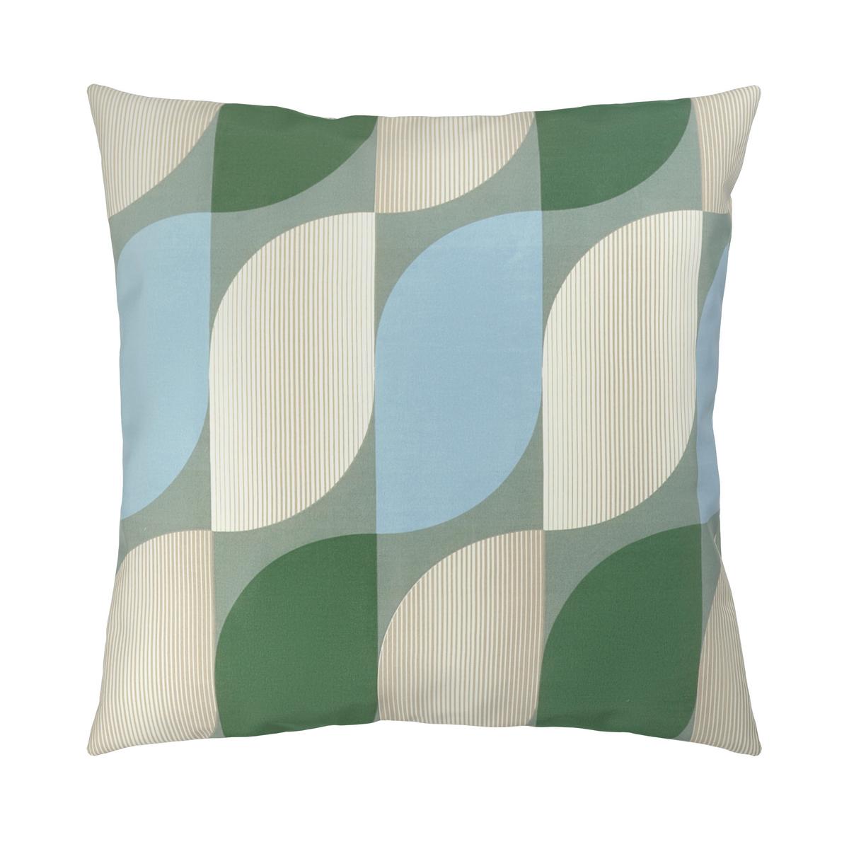 Bettwäsche Gala XXL Blau/Creme/Grün ca. 200x200cm - Blau/Petrol, Textil (200/200cm) - Mömax