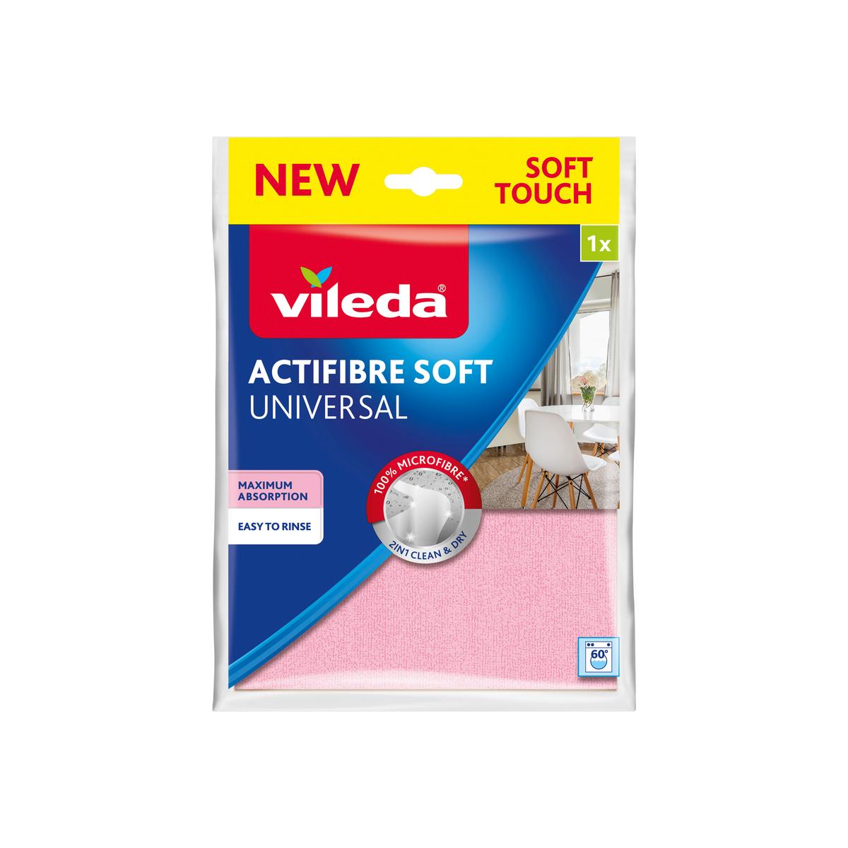Univerzális Kendő Vileda Actifibre Soft - textil (200/190/240cm) - Vileda
