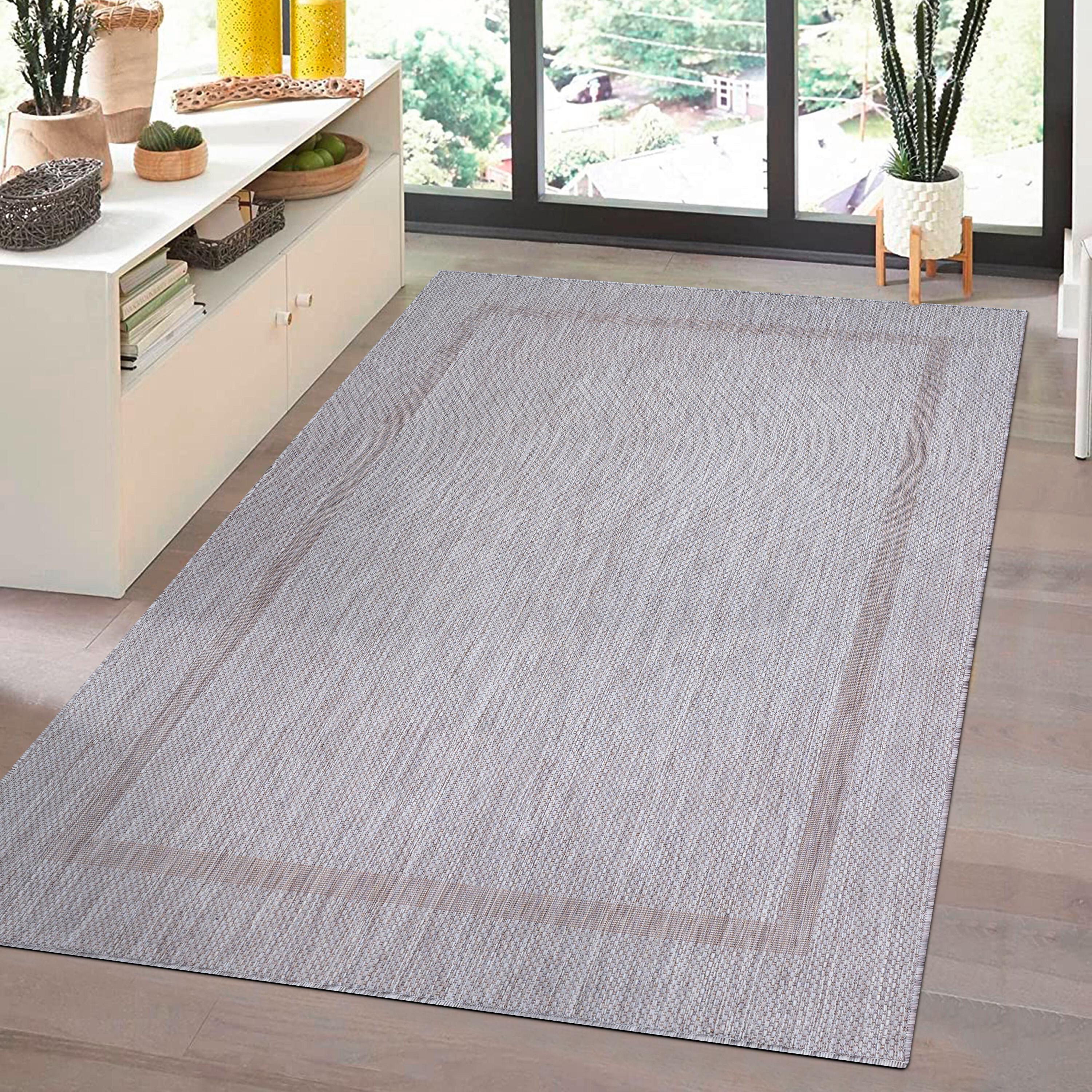 Flachwebeteppich Relax Silberfarben ca. 240x340cm - Silberfarben, Basics, Textil (240/340cm) - Novel