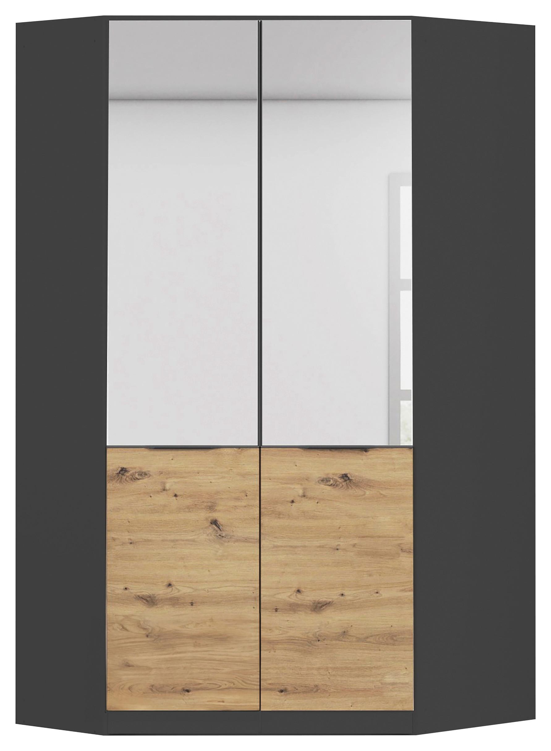 DULAP MAX-EXTRA - stejar Artisan/gri, Konventionell, material pe bază de lemn (117/210/104cm) - Modern Living