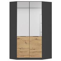 DULAP MAX-EXTRA - stejar Artisan/gri, Konventionell, material pe bază de lemn (117/210/104cm) - Modern Living