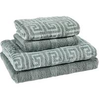 ZESTAW RĘCZNIKÓW FROTTE CAWÖ 4 SZTUKI - zielony, Basics, tkanina - Cawoe