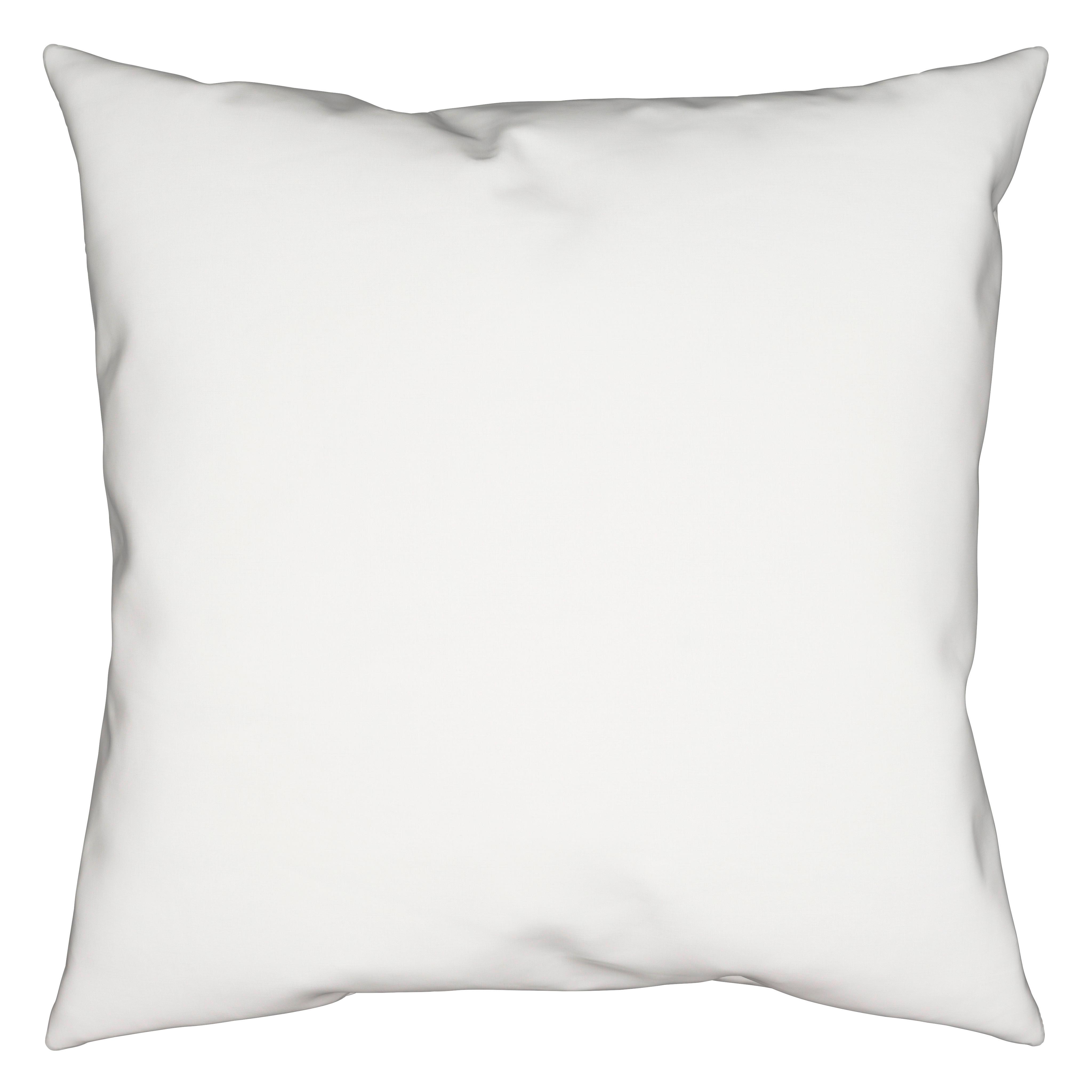 Kopfkissenbezug Weiß ca. 80x80cm - Weiß, Textil (80/80cm) - Modern Living