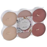 Teelicht Momo in diverse Farben - Alufarben/Rosa, Metall (5,9/2,4cm) - Modern Living