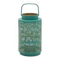 Windlicht Divan diverse Farben - Salbeigrün/Beige, Konventionell, Metall (9/16cm) - Modern Living