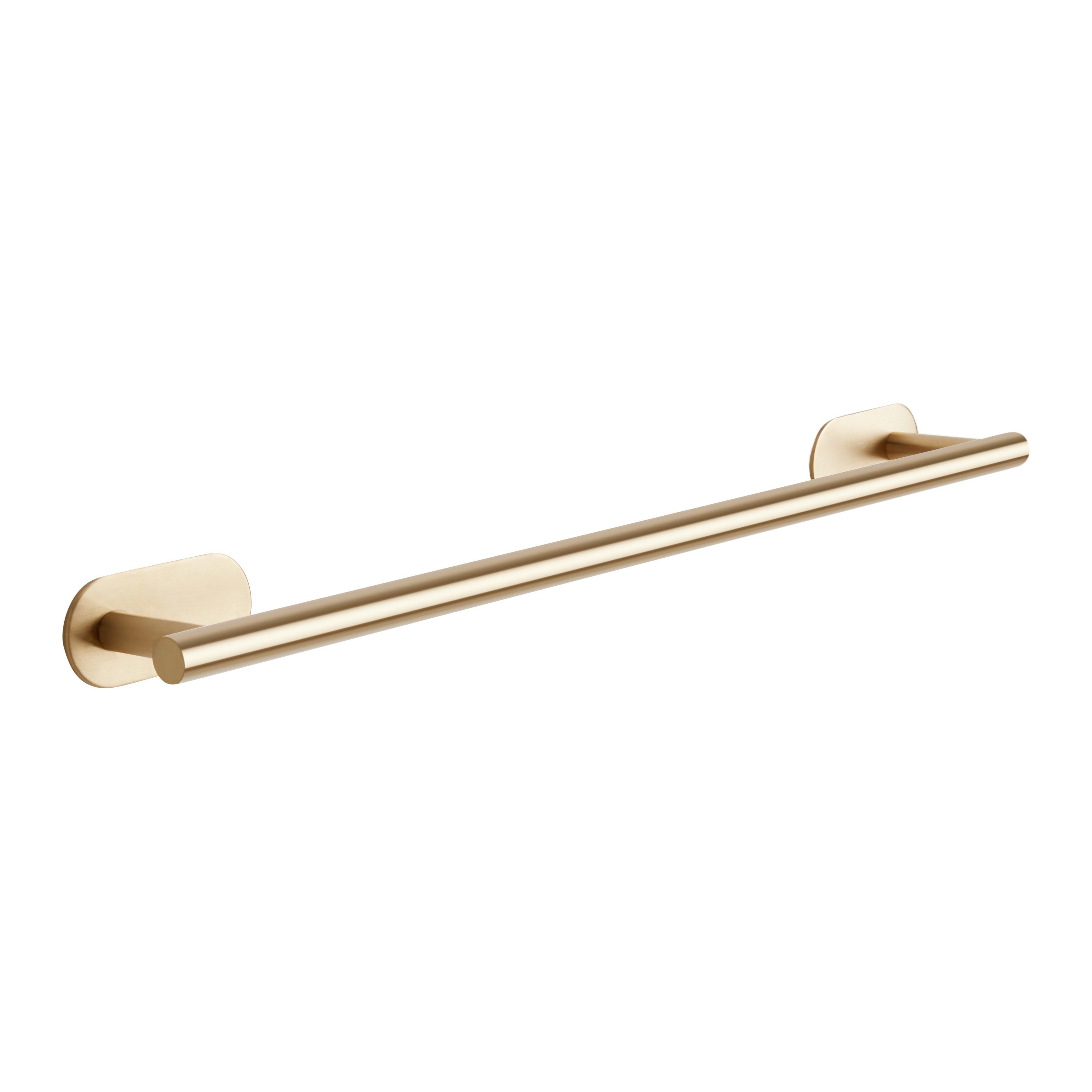 Handtuchstange in Goldfarben - Goldfarben, LIFESTYLE, Metall (60/4,5/7cm) - Mömax