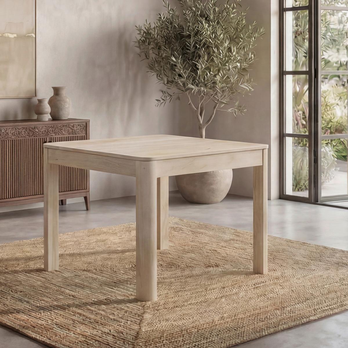 Esstisch Wl7.378 - Weiss, Design, Holz (80/80/76cm) - Livetastic
