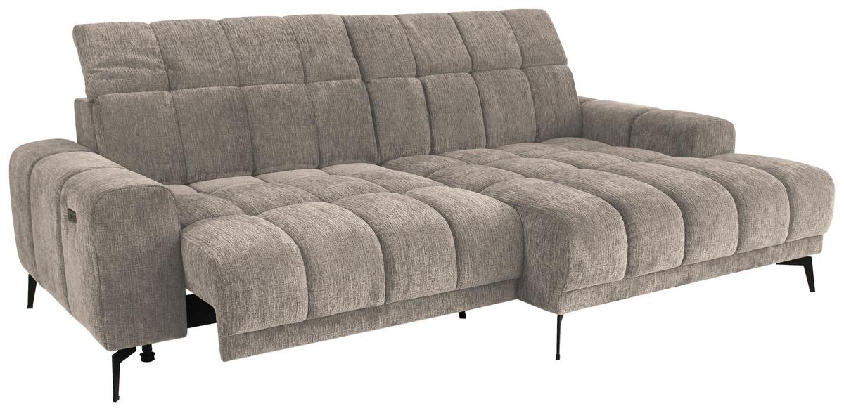 Kutna Garnitura Laya - boje senfa/taupe, Moderno, tekstil (250/155cm) - Premium Living