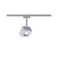 Schienensystem-Strahler Spot Cube in Chromfarben max. 8 W - Chromfarben, Basics, Kunststoff/Metall (1,7/16,5cm) - Paulmann