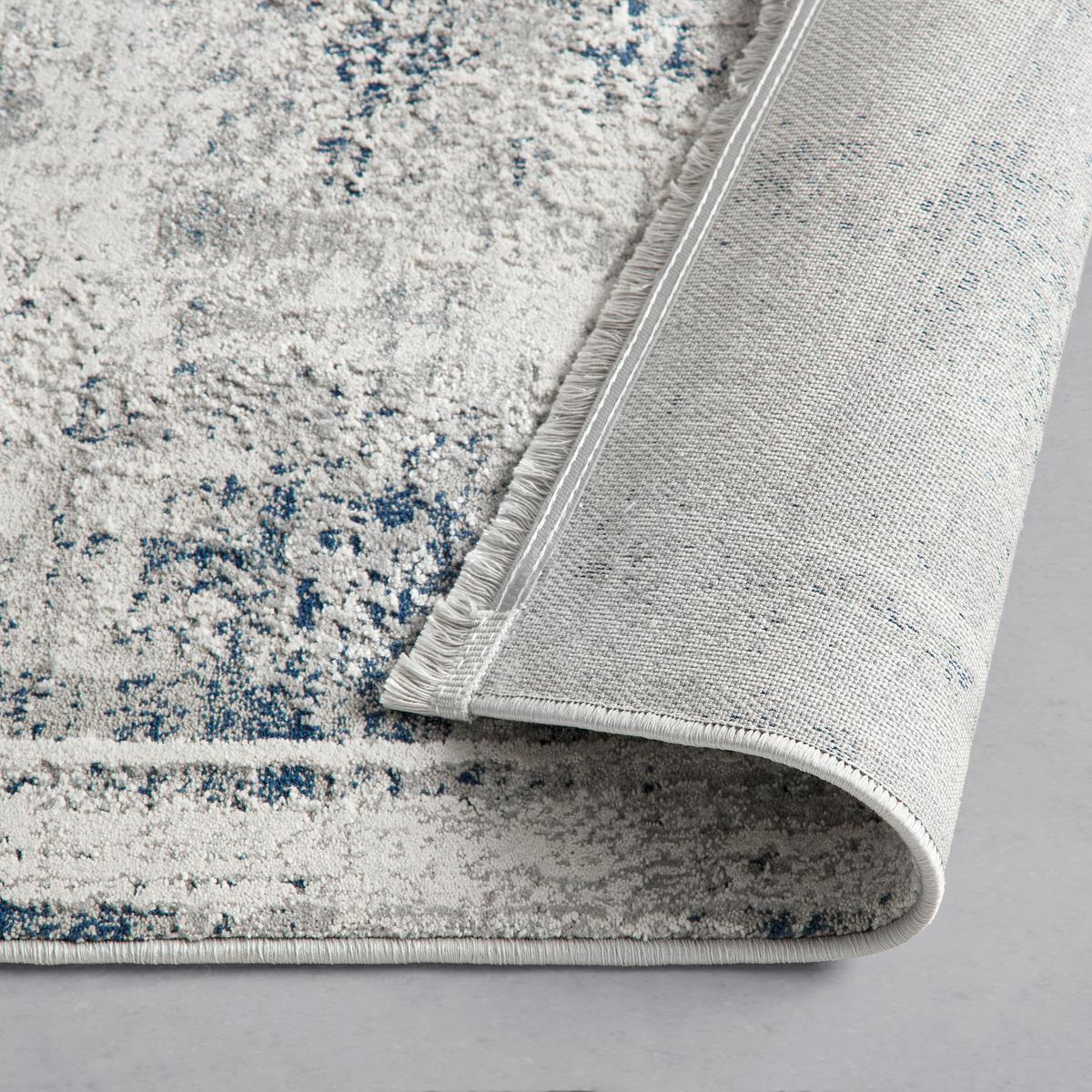 Tkana Preproga Isvind - svetlo modra/krem barve, Konvencionalno, tekstil (160/230cm) - Mömax